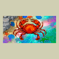 Crab License Plate Heavy Core Tee | Teevron