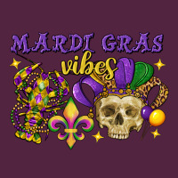 Mardi Gras Vibes Skull Urban Hoodie | Teevron