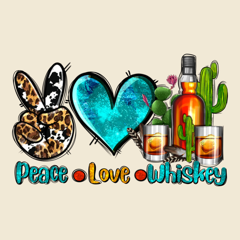 Peace Love Whiskey Premium Tee by AdoDesignShop | Teevron