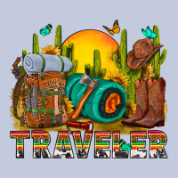 Western Traveler Cowboy Long Sleeve Tee | Teevron