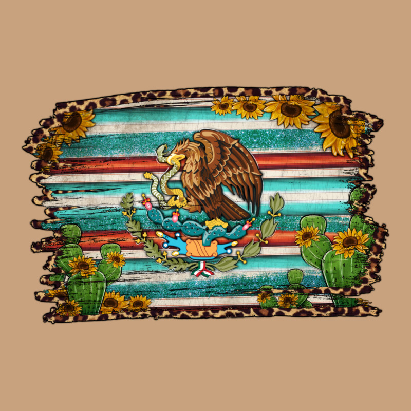 Cactus Turquoise Serape Leopard Mexican Flag Vintage Tee by Jasminsmagicworld | Teevron
