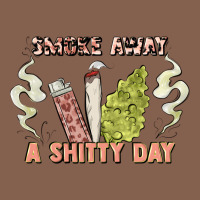 Smoke Away A Sh Tty Day Zipper Hoodie | Teevron