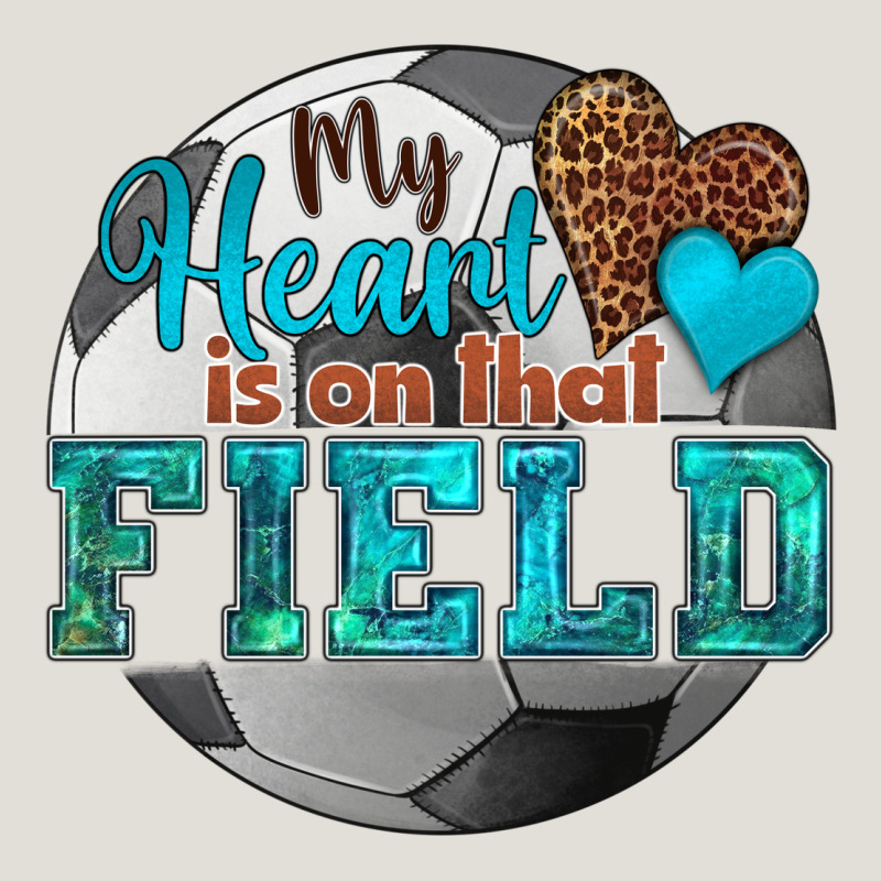 My Heart Is On That Field Soccer Heavy Core Tee by HRA Design Shop | Teevron