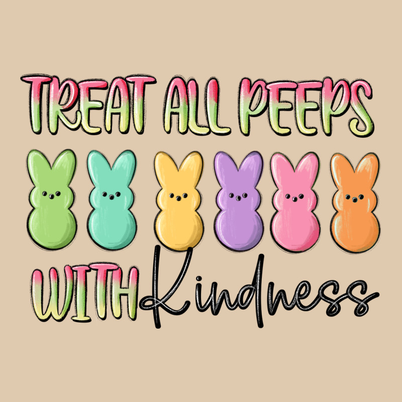 Treat All Peeps With Kindness Heavyweight Sweatshirt by MaliasSmallBusiness | Teevron