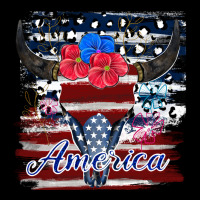 Bull Skull America Ladies Tee | Teevron