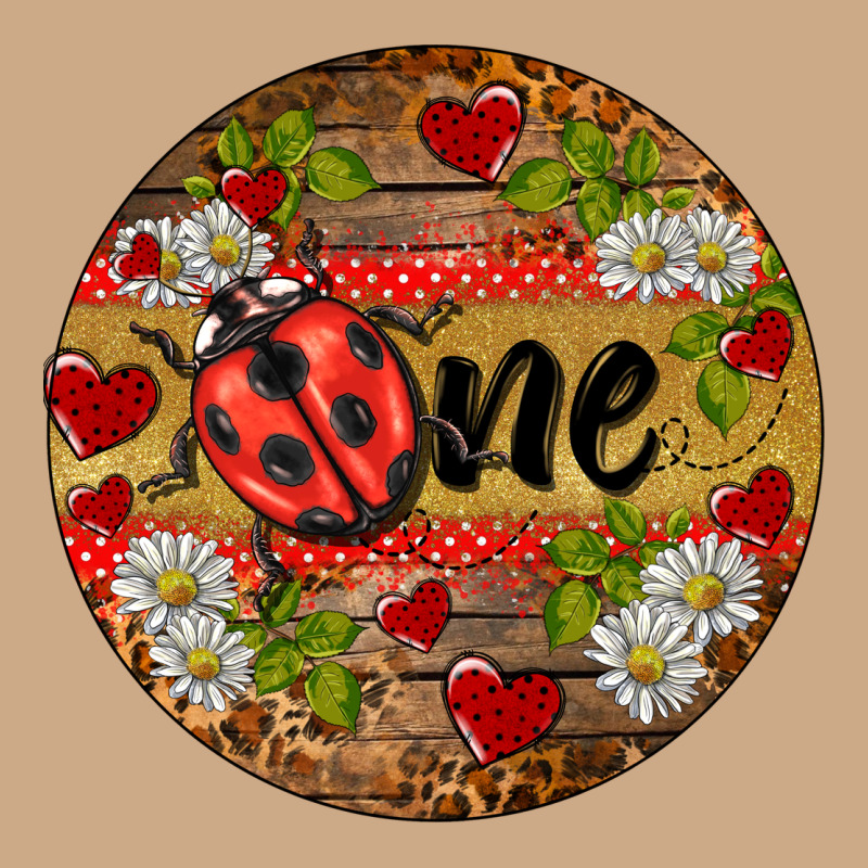 Ladybug One Ornament Vintage Hoodie by BarkalooDesign | Teevron