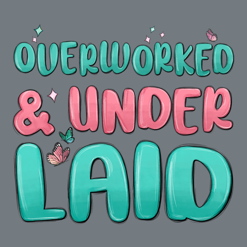 Overworked Underlaid Heavyweight Sweatshirt by MaliasSmallBusiness | Teevron
