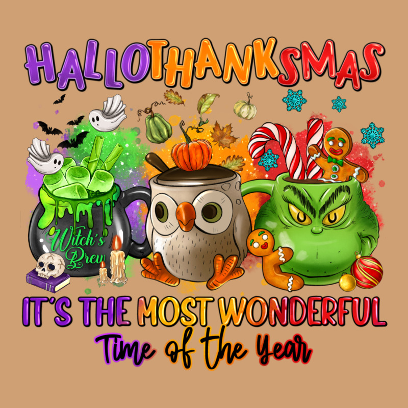 Hallothanksmas Vintage Tee by NancyCooperArtShop | Teevron