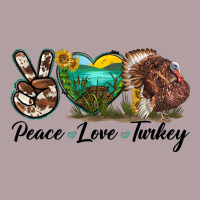 Peace Love Turkey Vintage Hoodie | Teevron