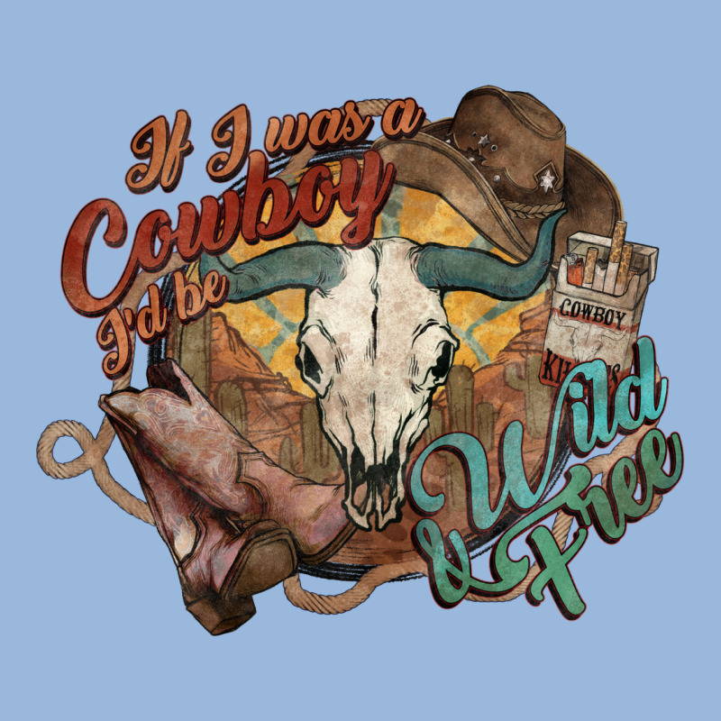 Cowboy Wild And Free Western Premium Hoodie by HowdyJamesFarm | Teevron