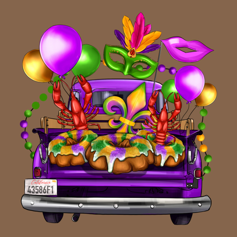 Mardi Gras Farm Truck Premium Tee by FaDigitalArtStudio | Teevron