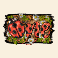 Ladybug One Background Vintage Hoodie | Teevron