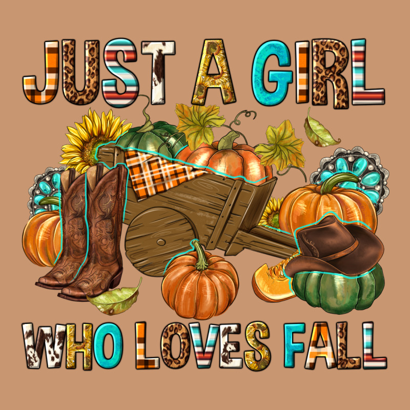 Just A Girl Who Loves Fall Heavyweight Hoodie by texasbilliewilder | Teevron