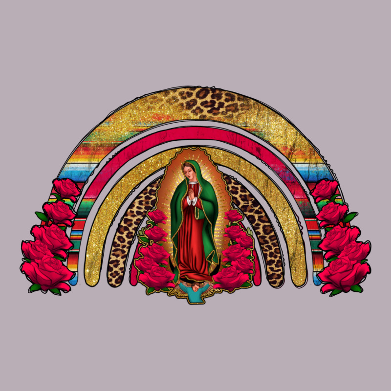 Lady Of Guadalupe Rainbow Vintage Tee by Jasminsmagicworld | Teevron