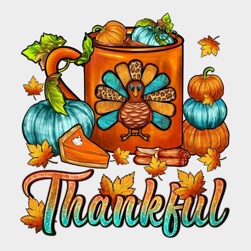 Thankful Thanksgiving Coffee Mug Urban Hoodie by FaDigitalArtStudio | Teevron