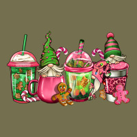 Pink Christmas Gnomes Coffee Cups Vintage Hoodie | Teevron
