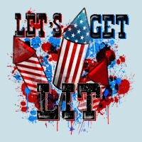 Let's Get Lit 4th Of July Ladies Tee | Teevron