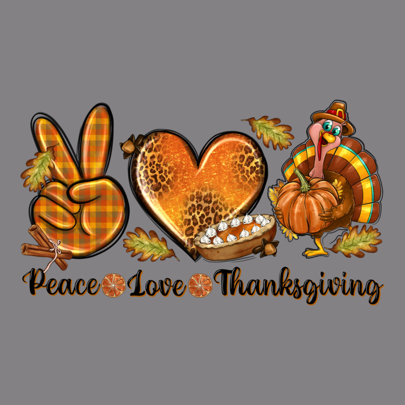 Peace Love Thanksgiving Heavyweight Hoodie by texasbilliewilder | Teevron