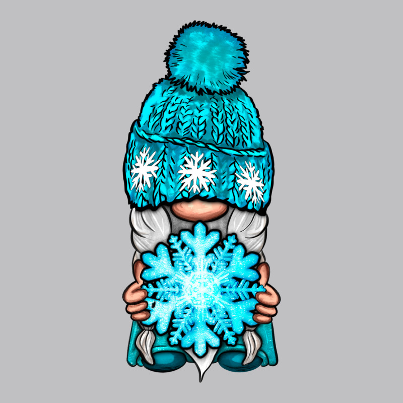 Winter Gnome With Snowflake Long Sleeve Tee by NancyCooperArtShop | Teevron
