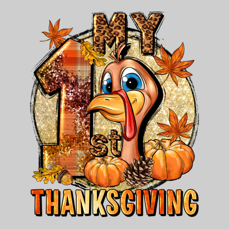 My 1st Thanksgiving Premium Sweatshirt by NancyCooperArtShop | Teevron