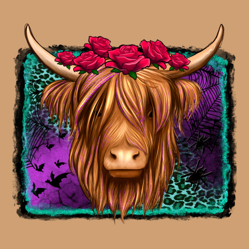 Halloween Highland Cow Vintage Tee by Jasminsmagicworld | Teevron
