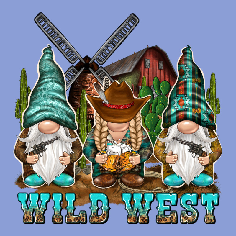Wild West Gnomies Long Sleeve Tee by NancyCooperArtShop | Teevron