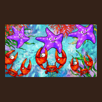Crab And Starfish  Cup Heavy Core Tee | Teevron
