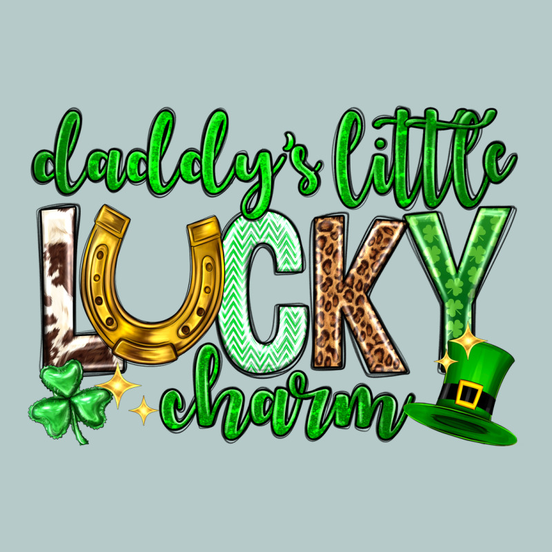 St. Patrick's Day Daddy's Little Lucky Charm Heavy Core Tee by Neo Western | Teevron
