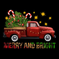 Merry And Bright Christmas Trees Truck Premium Tee | Teevron