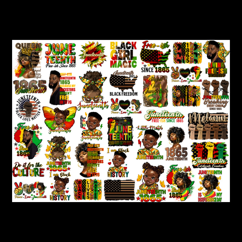 Juneteenth Bundle Preview Ladies Tee by HRA Design Shop | Teevron
