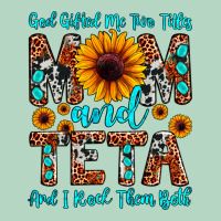 God Gifted Me Two Titles Mom And Teta And I Rock T Classic Tee | Teevron
