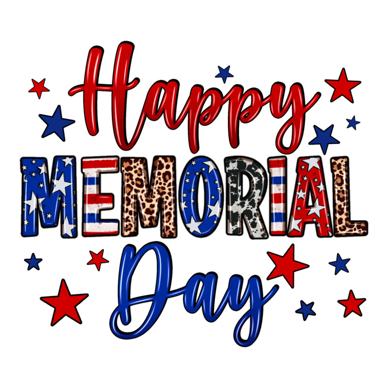 Happy Memorial Day Ladies Tee by Neo Western | Teevron