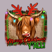 Merry Christmas Y'all Highland Cow Vintage Tee | Teevron