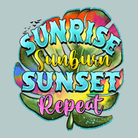 Sunrise Sunburn Sunset Repeat Heavy Core Tee | Teevron