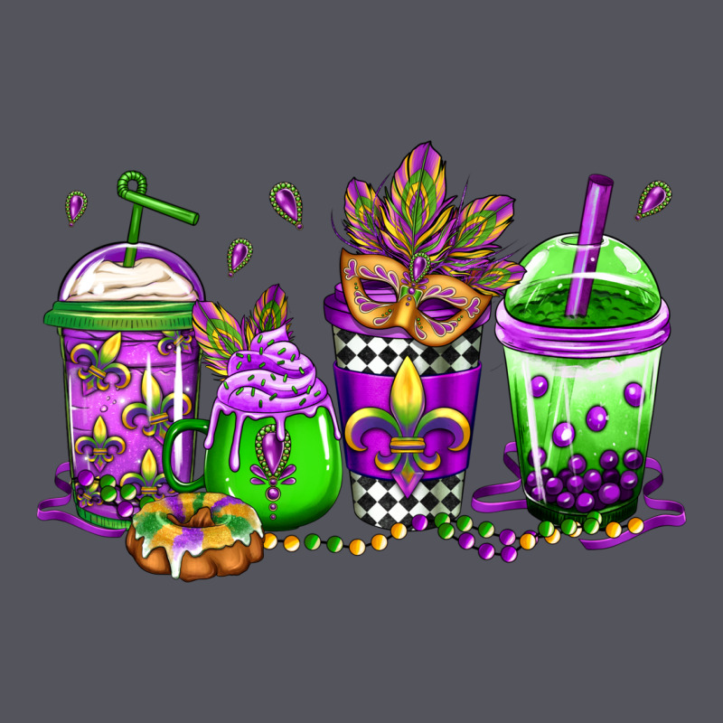 Mardi Gras Coffee Vintage Hoodie by Jasminsmagicworld | Teevron