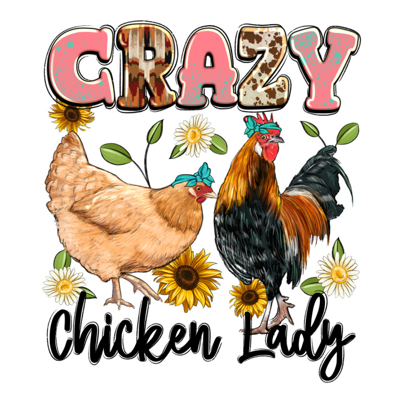 Crazy Chicken Lady Zipper Hoodie by Artiststas | Teevron