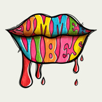 Summer Vibes Lips Urban Heavy Tee | Teevron