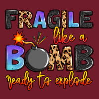 Fragile Like A Bomb Ready To Explode Zipper Hoodie | Teevron
