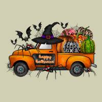 Happy Halloween Truck Heavy Core Tee | Teevron