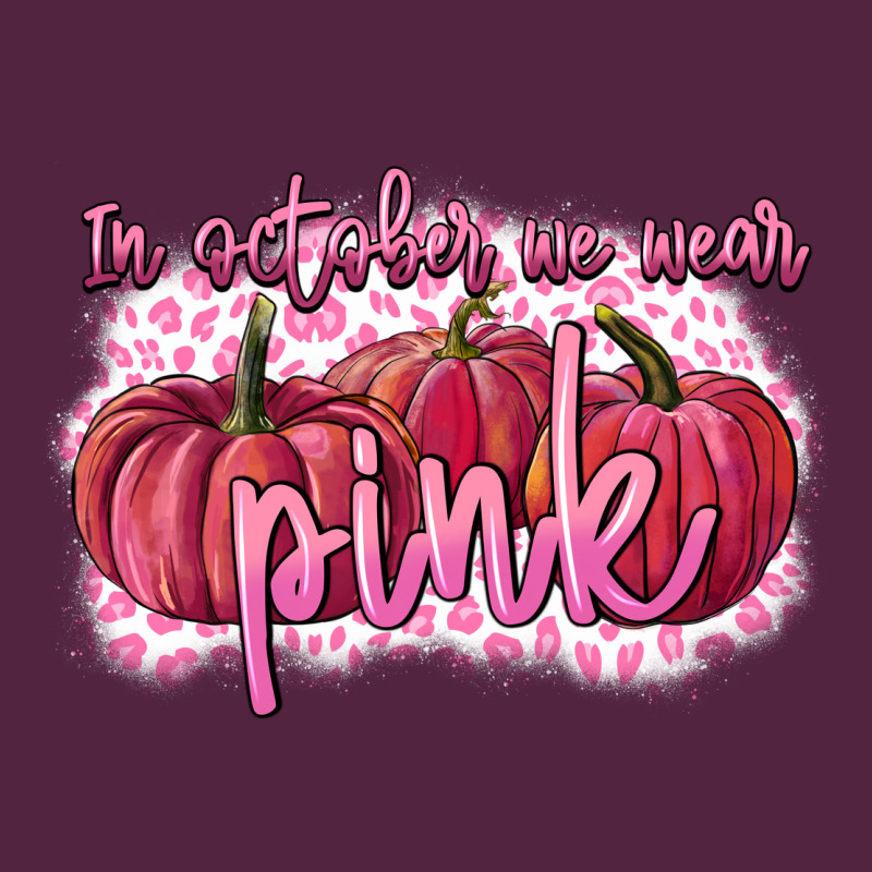 In October We Wear Pink Breast Cancer Urban Hoodie by FaDigitalArtStudio | Teevron