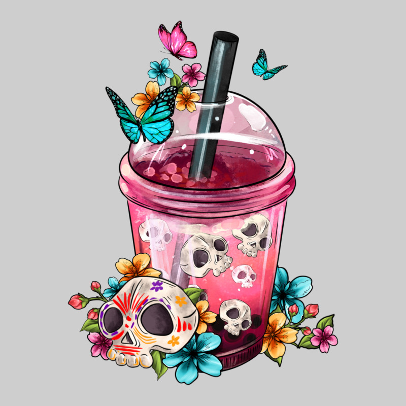 Mexican Day Of The Dead Skulls Coffee Cup Premium Tee by FaDigitalArtStudio | Teevron