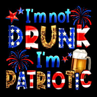 I'm Not Drunk I'm Patriotic Ladies Tee | Teevron