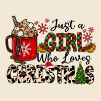 Just A Girl Who Loves Christmas Ladies Tee | Teevron
