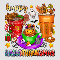 Happy Hallothanksmas Coffee Cups Premium Sweatshirt | Teevron