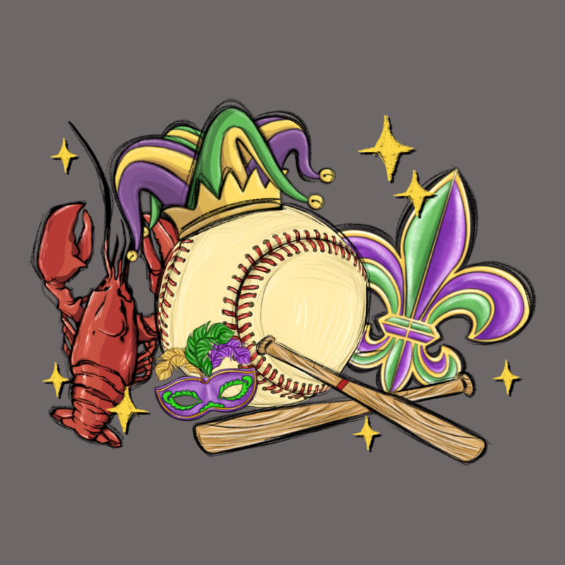 Mardi Gras Baseball Classic Tee by MaliasSmallBusiness | Teevron