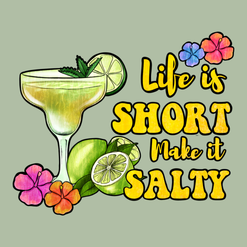 Life Is Short Make It Salty Urban Heavy Tee by Jasminsmagicworld | Teevron
