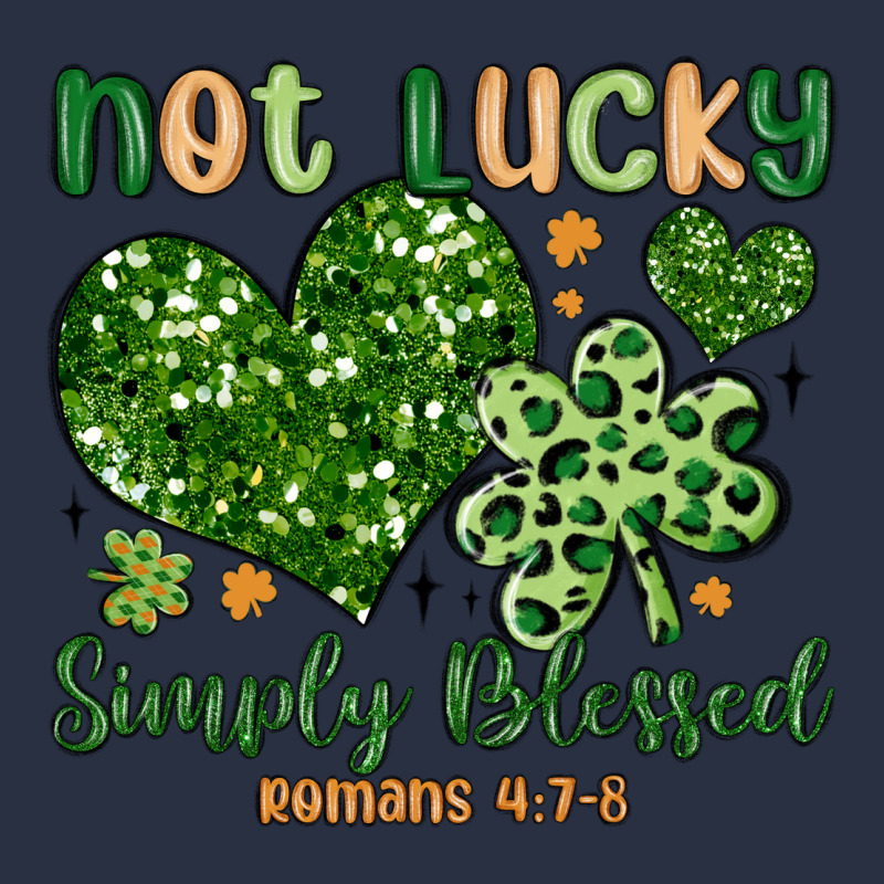 Not Lucky Simply Blessed Heavyweight Sweatshirt by MaliasSmallBusiness | Teevron