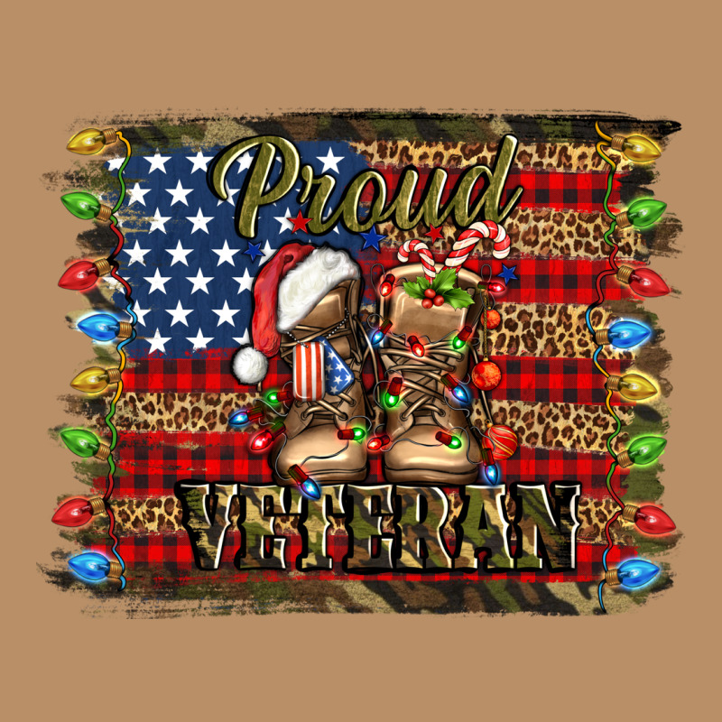 Proud Veteran Christmas Army Vintage Hoodie by Jasminsmagicworld | Teevron