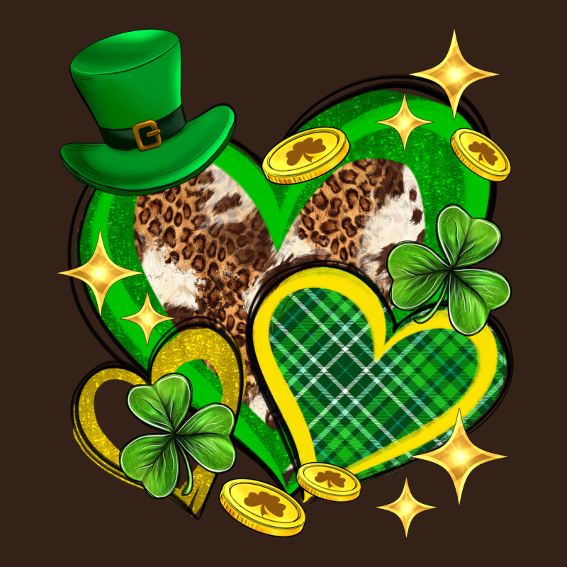 St. Patrick's Day Lucky Heart Heavy Core Tee by Neo Western | Teevron