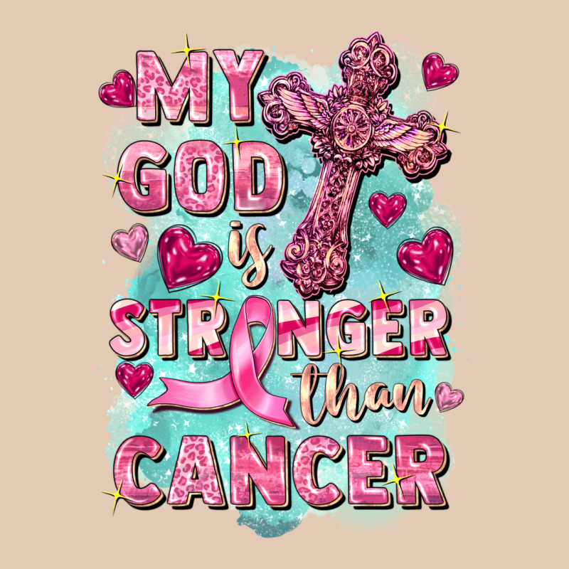 My God Is Stronger Than Cancer Urban Hoodie by FaDigitalArtStudio | Teevron